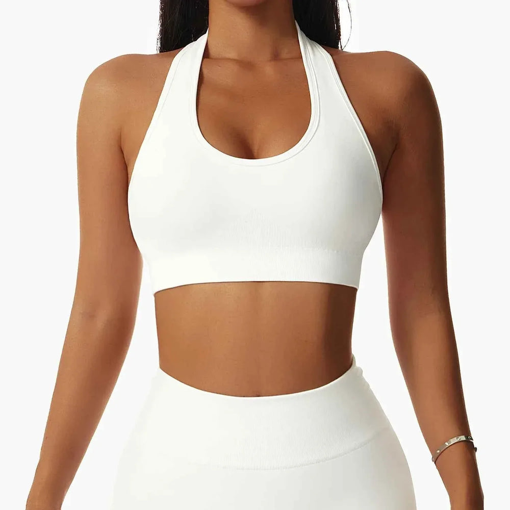 Women's Seamless Bra & Scrunch Leggings Set